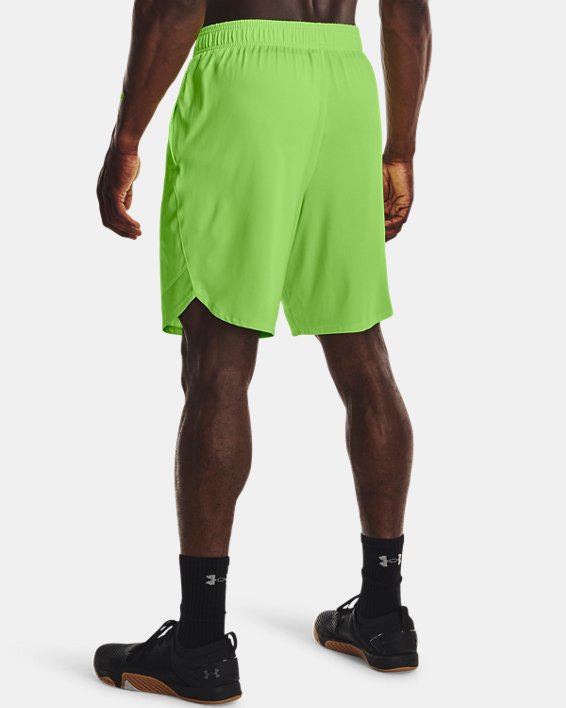 Men's UA Training Stretch Shorts, Green, pdpMainDesktop image number 1